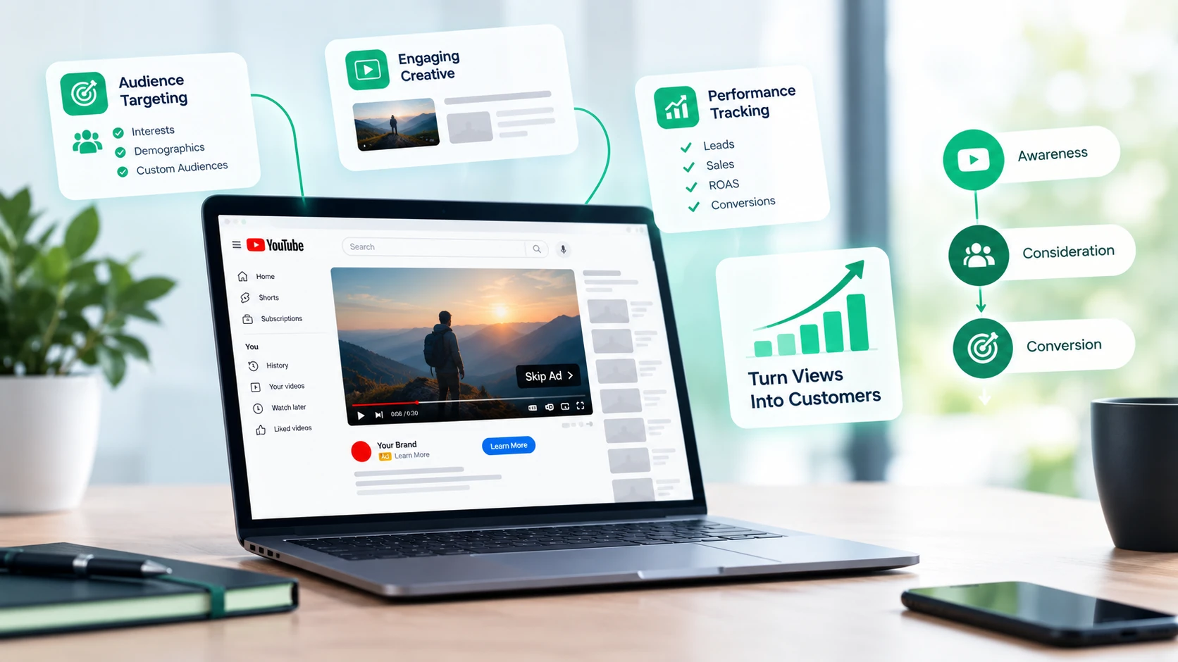 youtube ads growth